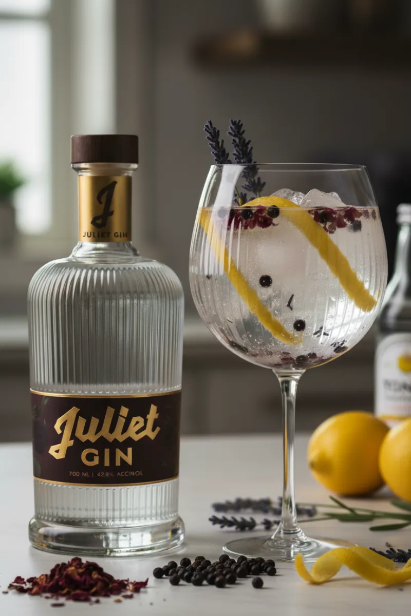 Juliet & Tonic cocktail